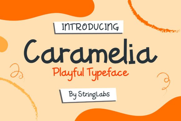 Caramelia Font - Featured Image
