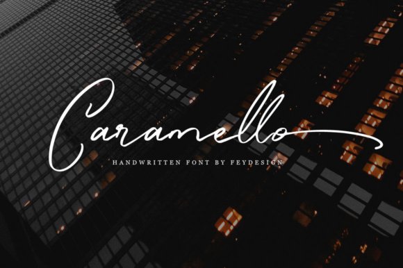 Caramello Font - Featured Image