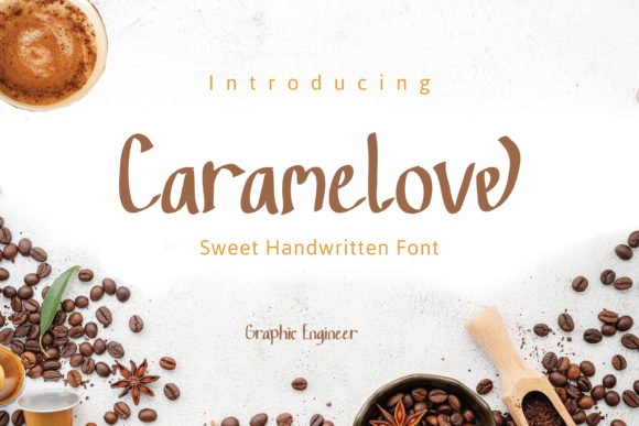 Caramelove Font - Featured Image