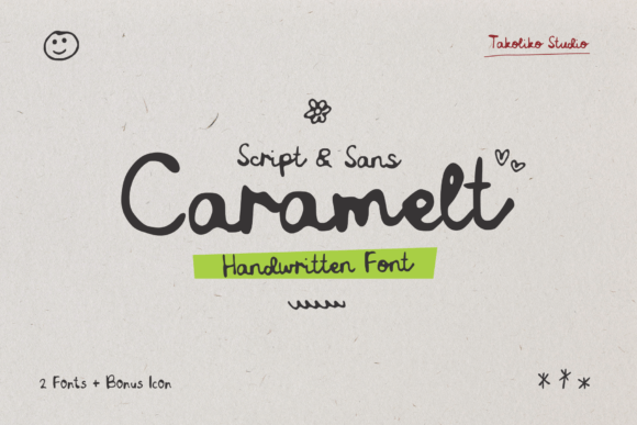 Caramelt Font - Featured Image
