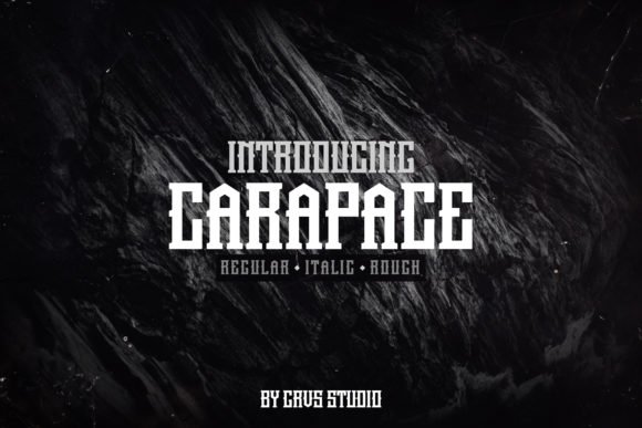 Carapace Font - Featured Image