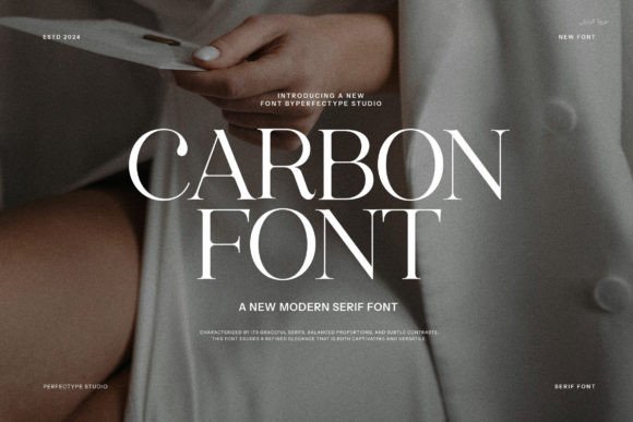 Carbon Font - Featured Image