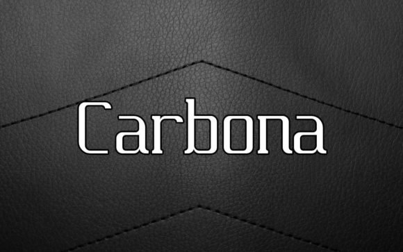 Carbona Font - Featured Image