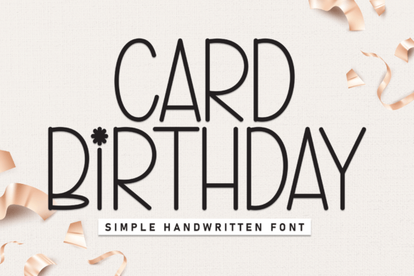 Card Birthday Font - Featured Image