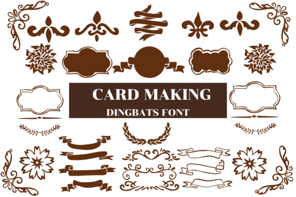 Card Making Font - Featured Image