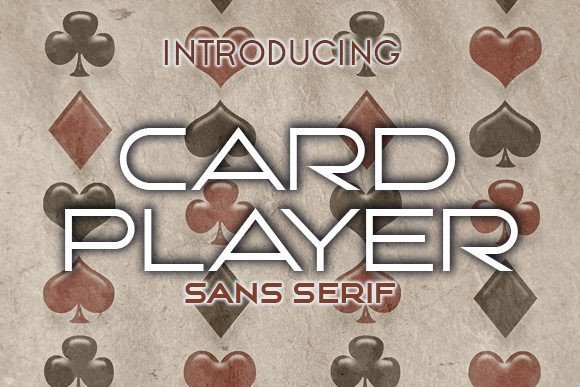 Card Player Font - Featured Image