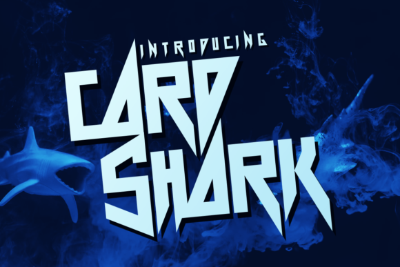 Card Shark Font - Featured Image