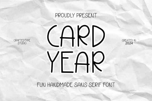 Card Year Font - Featured Image