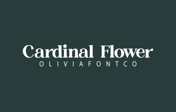 Cardinal Flower Font - Featured Image