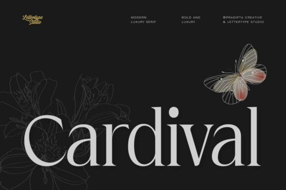 Cardival Font - Featured Image
