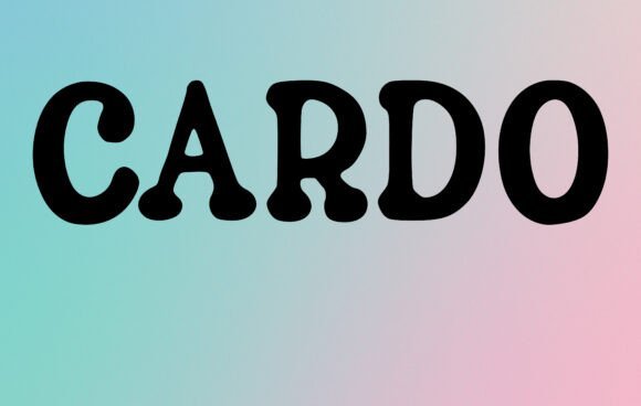 Cardo Font - Featured Image