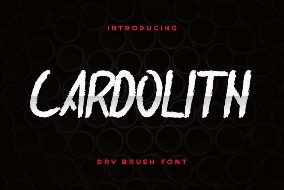 Cardolith Font - Featured Image