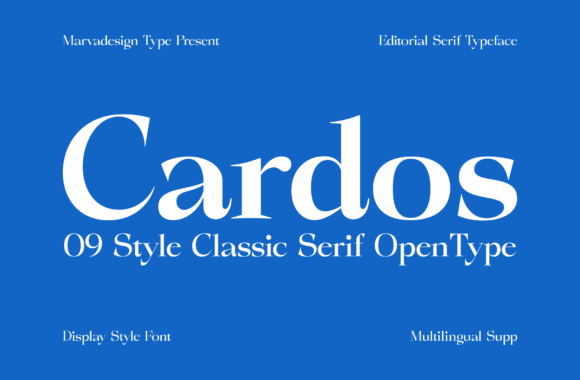Cardos Font - Featured Image