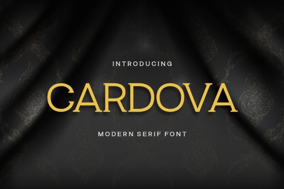 Cardova Font - Featured Image