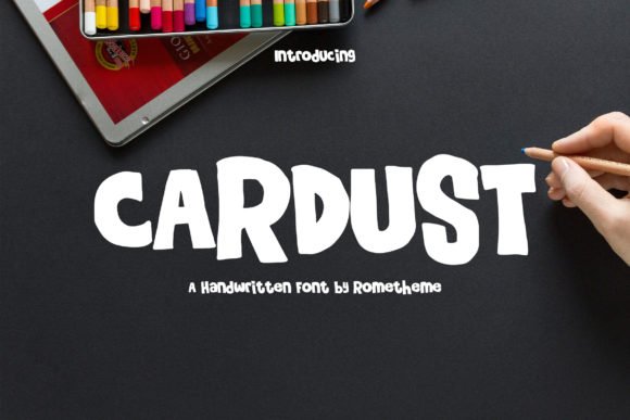 Cardust Font - Featured Image