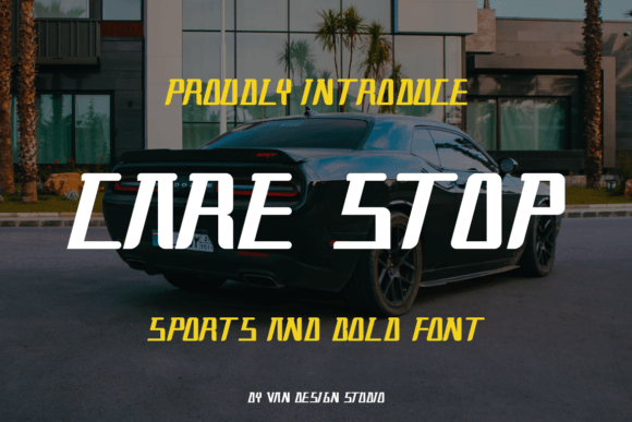 Care Stop Font - Featured Image