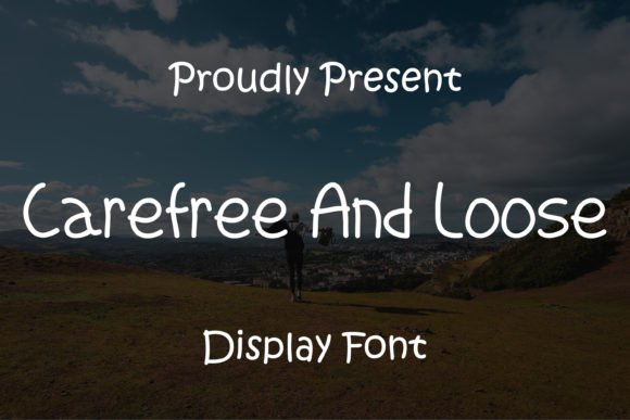 Carefree and Loose Font - Featured Image