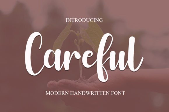 Careful Font - Featured Image