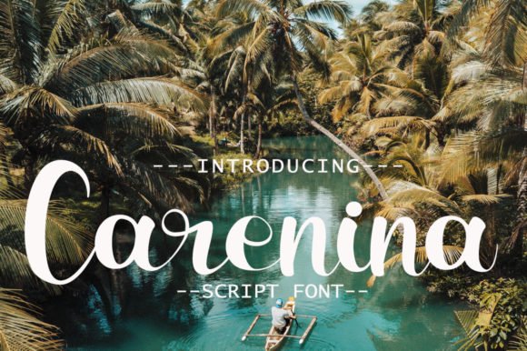 Carenina Font - Featured Image
