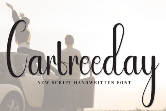 Carfreeday Font - Featured Image