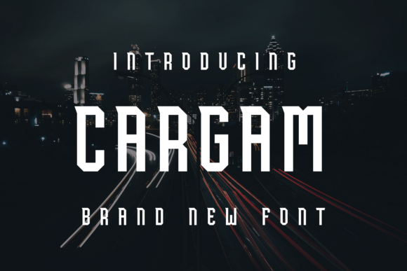 Cargam Font - Featured Image