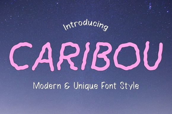 Caribou Font - Featured Image