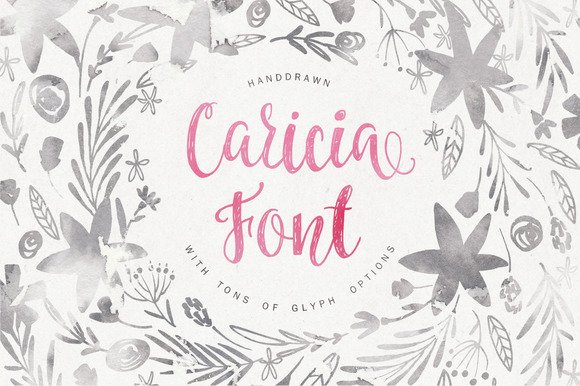 Caricia Font - Featured Image
