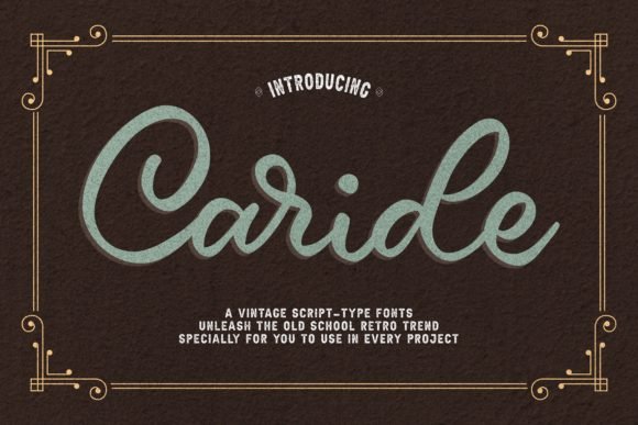 Caride Font - Featured Image