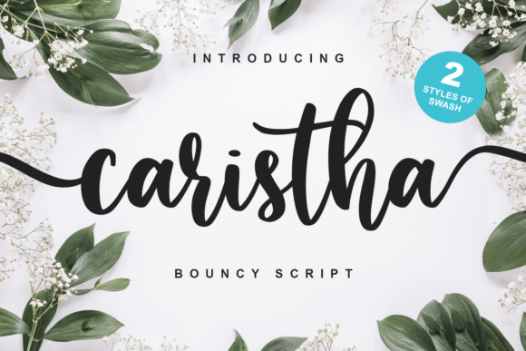 Caristha Font - Featured Image