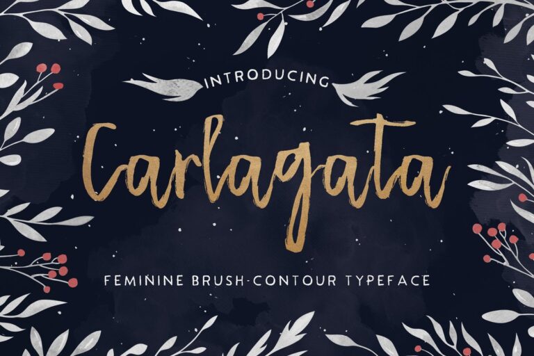 Carlagata Font - Featured Image