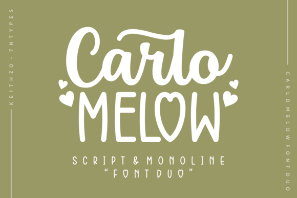Carlo Melow Duo Font - Featured Image