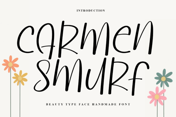 Carmen Smurf Font - Featured Image