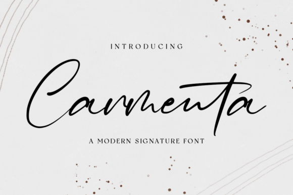 Carmenta Font - Featured Image