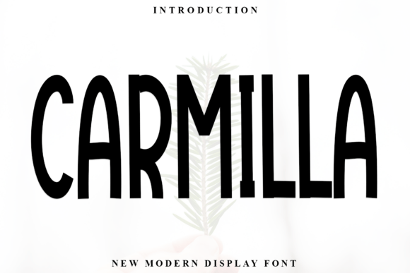 Carmilla Font - Featured Image