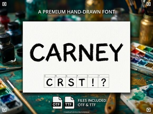 Carney Font - Featured Image