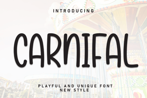 Carnival Font - Featured Image