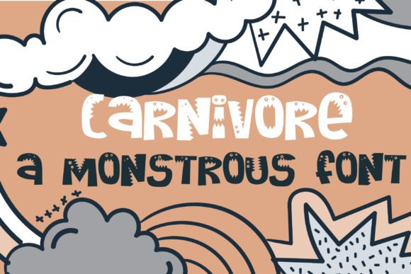 Carnivore Font - Featured Image