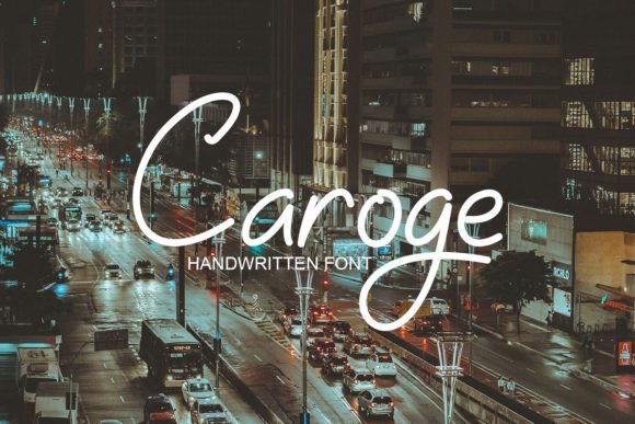 Caroge Font - Featured Image