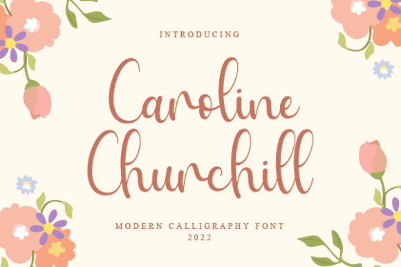 Caroline Churchill Font - Featured Image