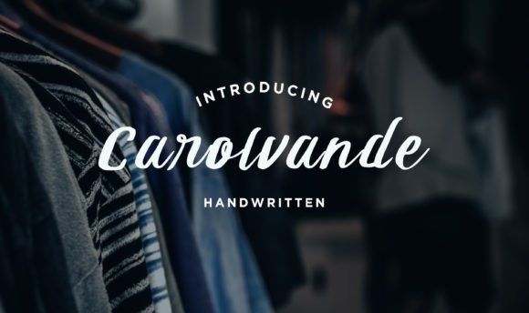 Carolvande Font - Featured Image