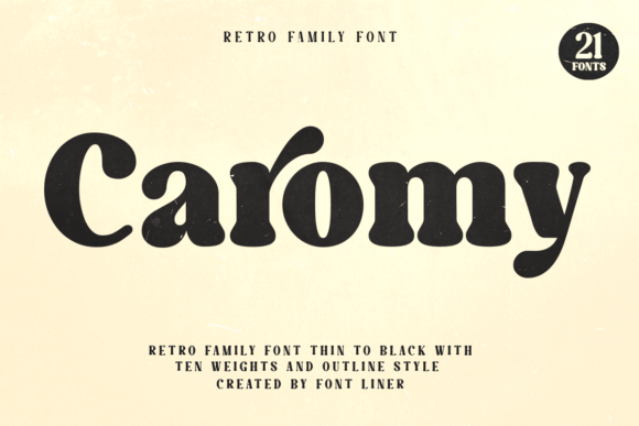 Caromy Font - Featured Image