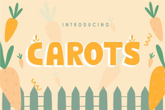 Carots Font - Featured Image
