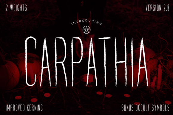 Carpathia Font - Featured Image