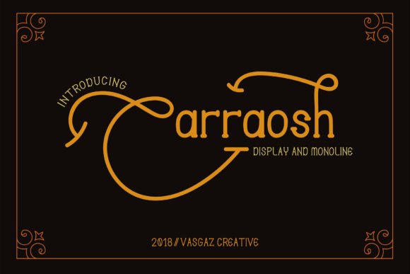 Carraosh Font - Featured Image