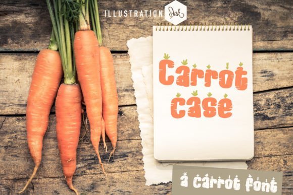 Carrot Case Font - Featured Image