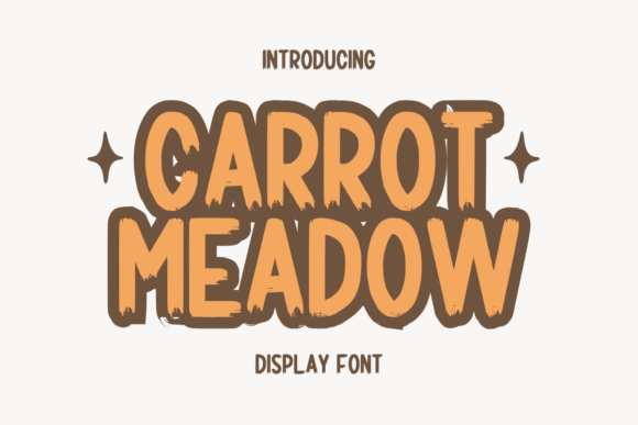 Carrot Meadow Font - Featured Image