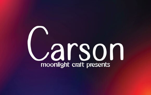 Carson Font - Featured Image