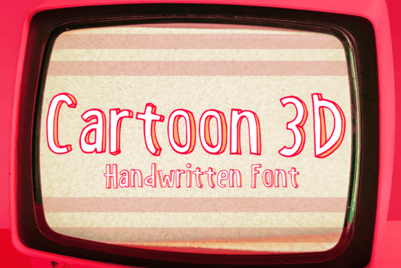 Cartoon 3d Font - Featured Image