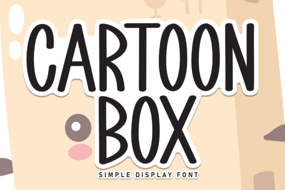 Cartoon Box Font - Featured Image
