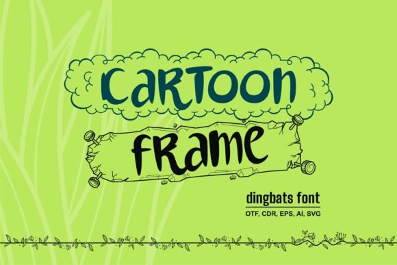 Cartoon Frame Font - Featured Image